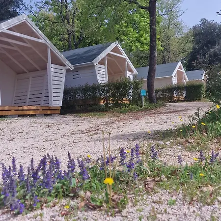 Luxury tent Fkk Adriatika In Fkk Solaris Naturist Porec